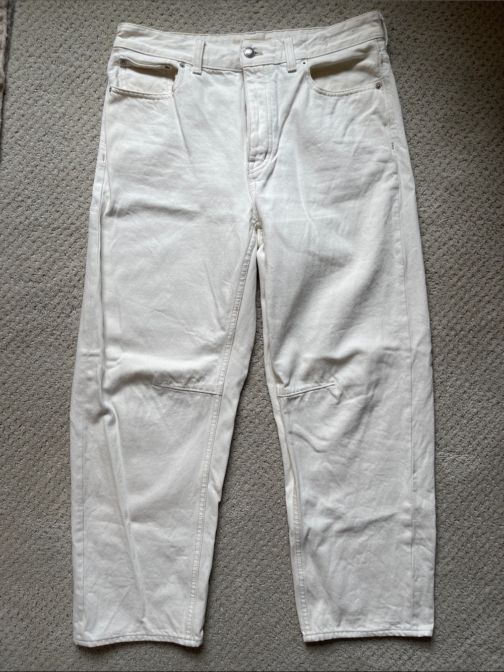 Madewell The Darted Barrel Leg Jean